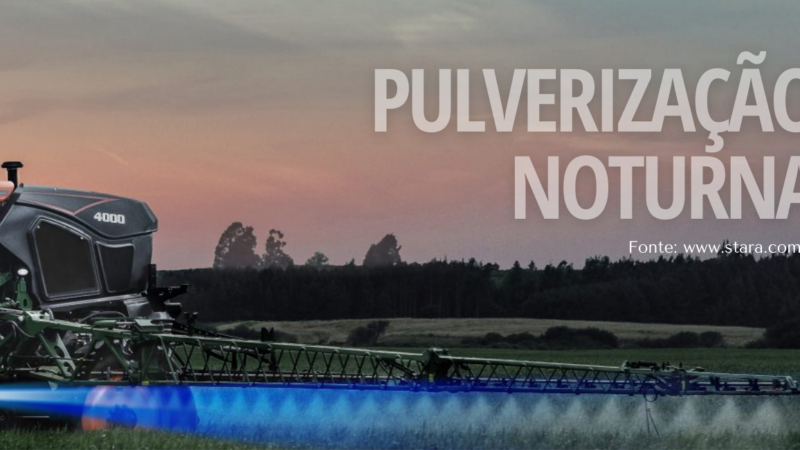 PULVERIZAÇÃO NOTURNA