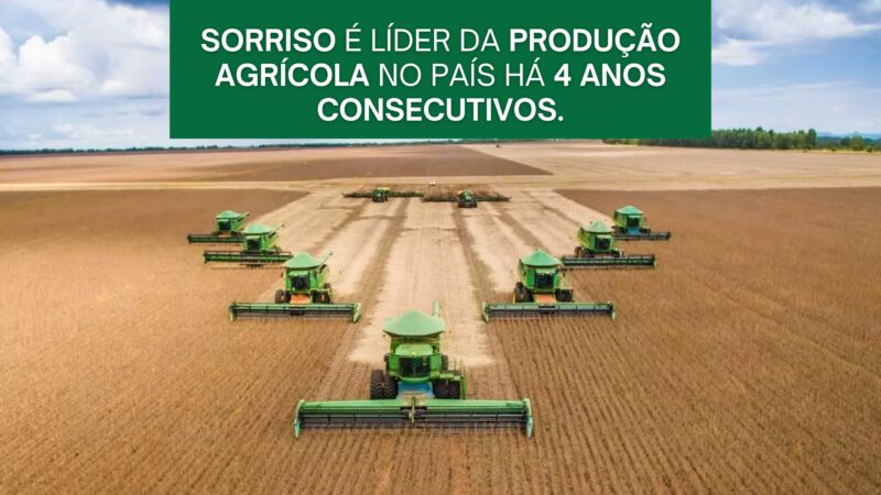CAPITAL DO AGRONEGÓCIO: CONHEÇA O MUNICÍPIO DE MT LÍDER DA PRODUÇÃO AGRÍCOLA NO PAÍS HÁ 4 ANOS CONSECUTIVOS.