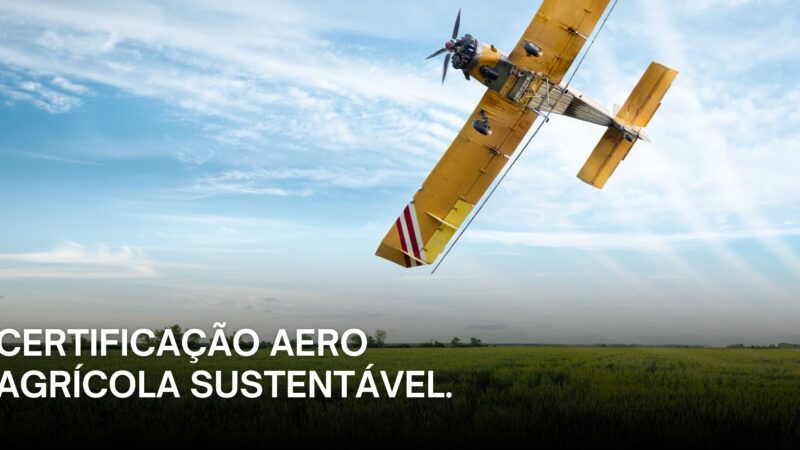 Certificação Aero Agrícola sustentável.
